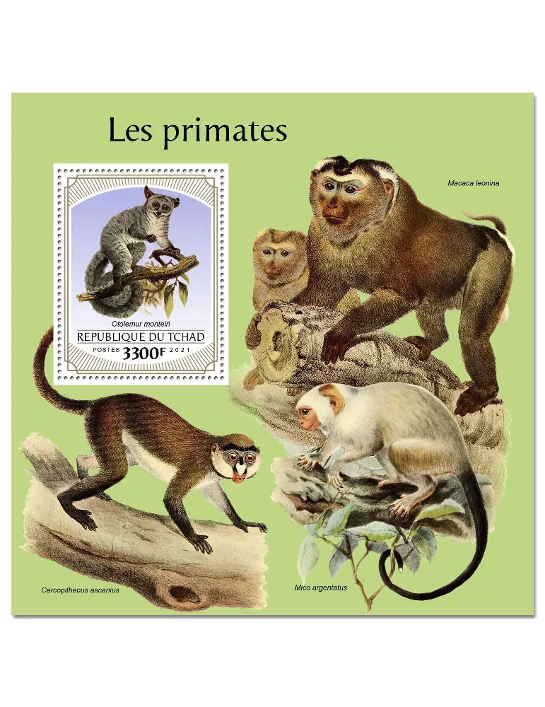 n° 502  - Timbre TCHAD Blocs et feuillets