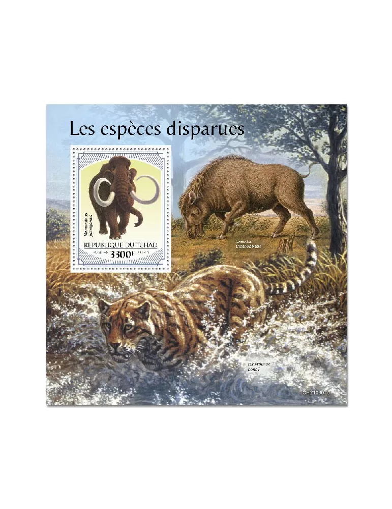 n° 504  - Timbre TCHAD Blocs et feuillets