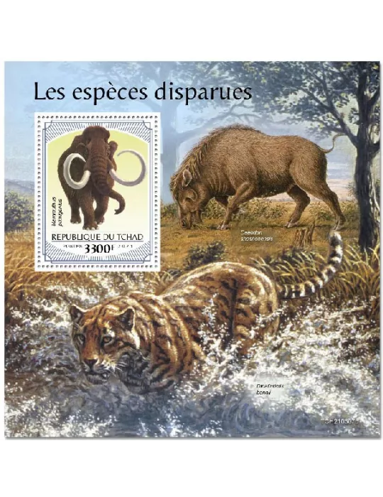 n° 504  - Timbre TCHAD Blocs et feuillets