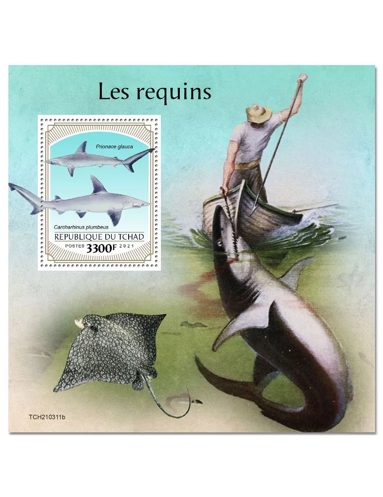 n° 508  - Timbre TCHAD Blocs et feuillets