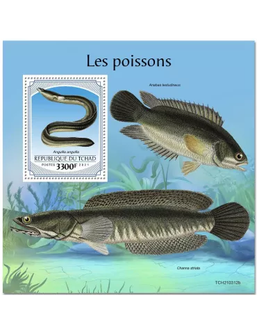 n° 509  - Timbre TCHAD Blocs et feuillets