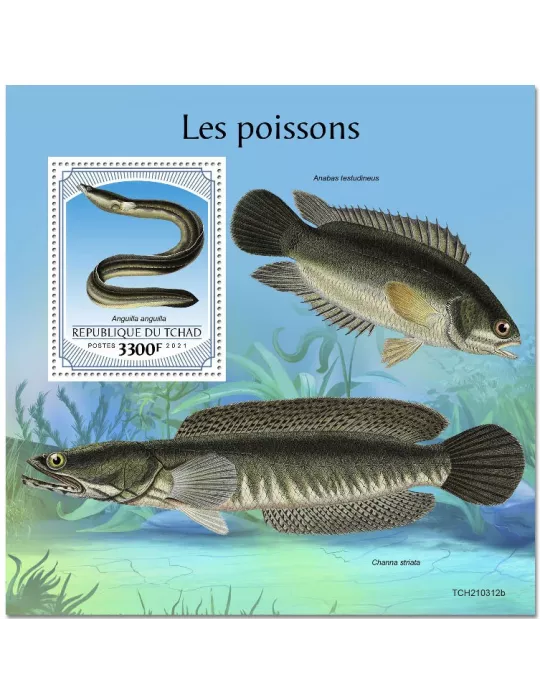 n° 509  - Timbre TCHAD Blocs et feuillets