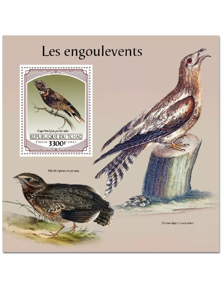 n° 513  - Timbre TCHAD Blocs et feuillets