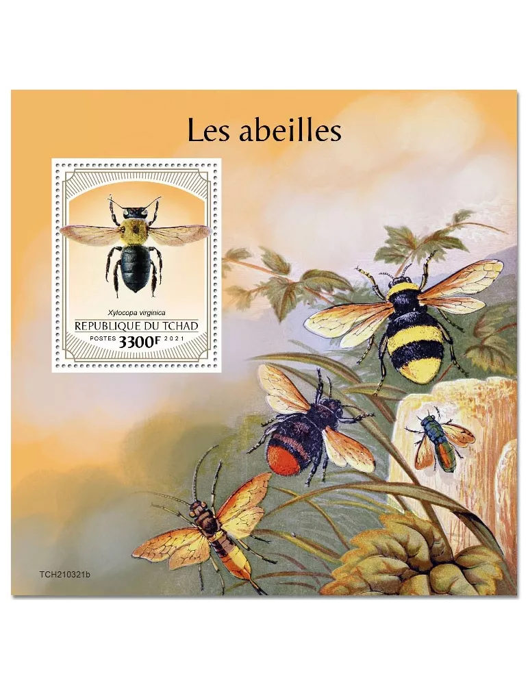 n° 518  - Timbre TCHAD Blocs et feuillets