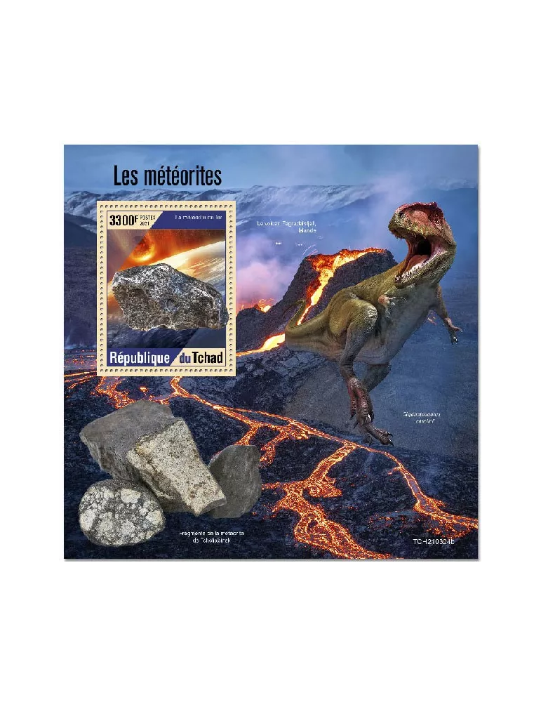 n° 521  - Timbre TCHAD Blocs et feuillets