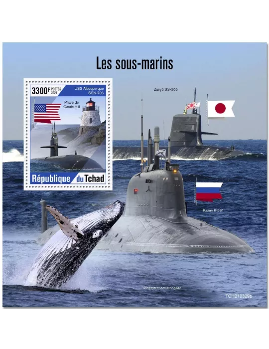 n° 526  - Timbre TCHAD Blocs et feuillets