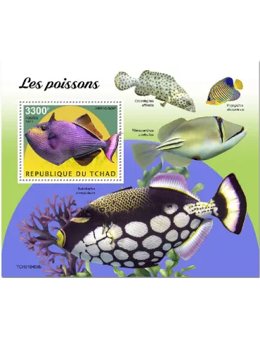 n° 552  - Timbre TCHAD Blocs et feuillets