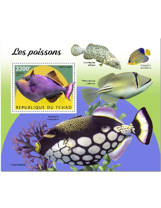 n° 552  - Timbre TCHAD Blocs et feuillets
