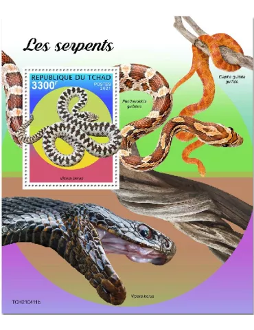 n° 555  - Timbre TCHAD Blocs et feuillets