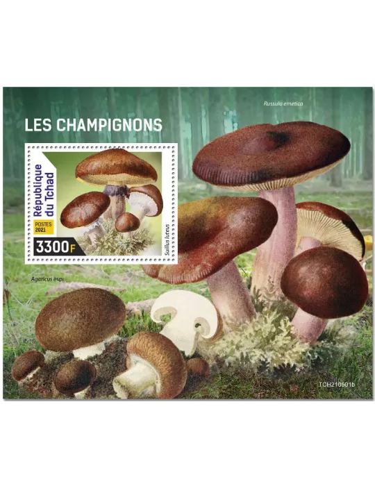 n° 584  - Timbre TCHAD Blocs et feuillets