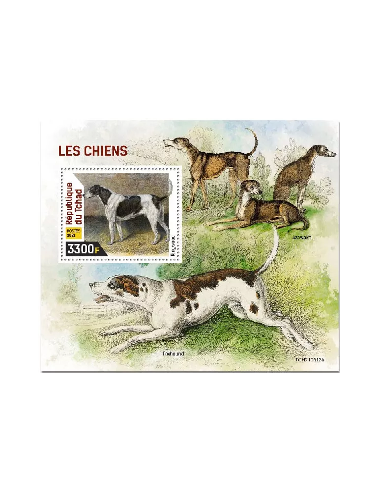 n° 596  - Timbre TCHAD Blocs et feuillets
