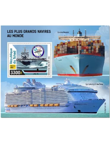 n° 602  - Timbre TCHAD Blocs et feuillets