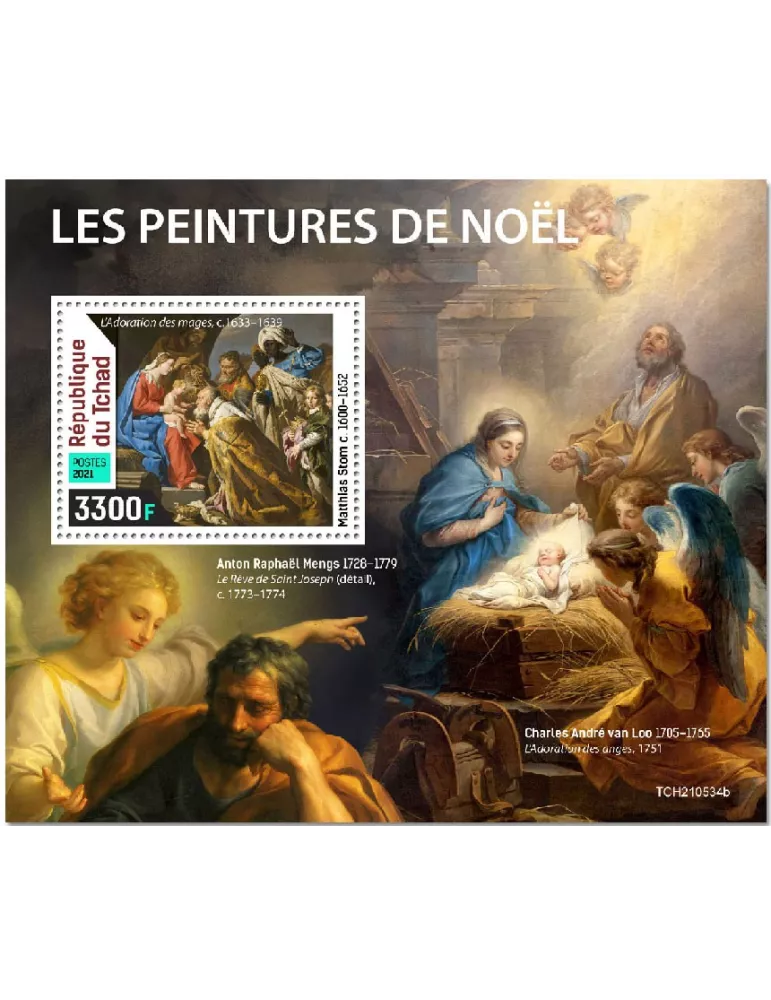 n° 611  - Timbre TCHAD Blocs et feuillets