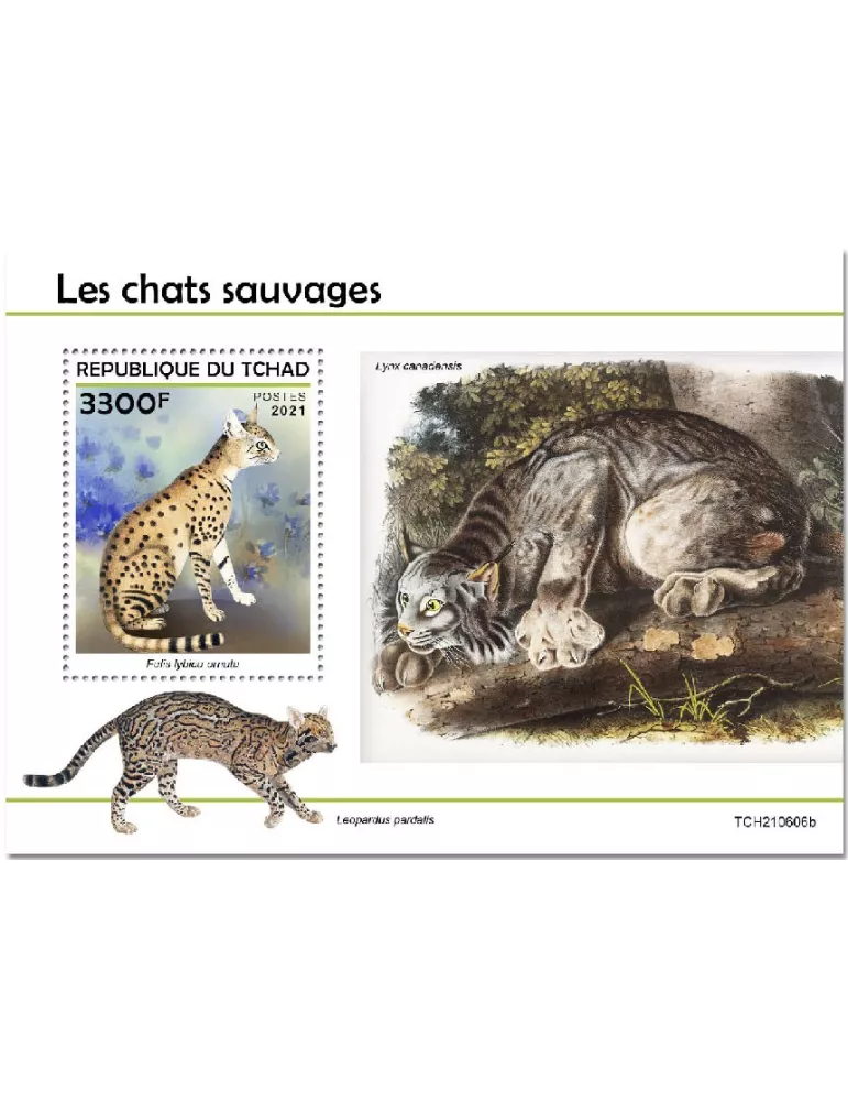 n° 622  - Timbre TCHAD Blocs et feuillets
