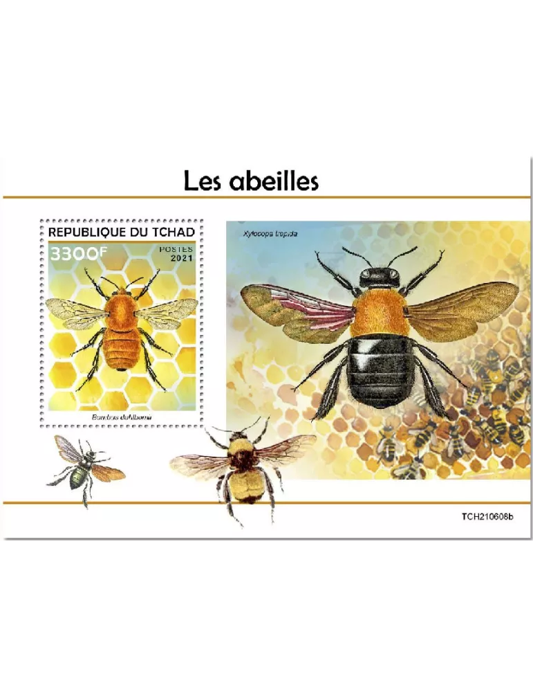 n° 624  - Timbre TCHAD Blocs et feuillets