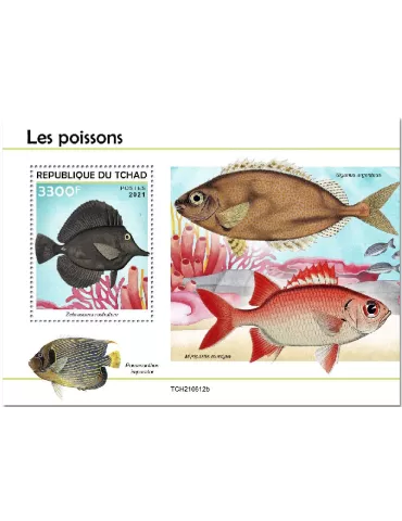 n° 628  - Timbre TCHAD Blocs et feuillets