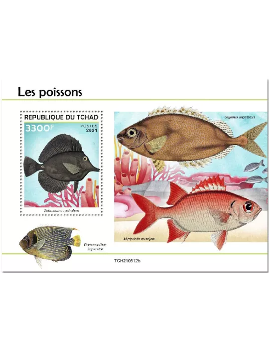 n° 628  - Timbre TCHAD Blocs et feuillets