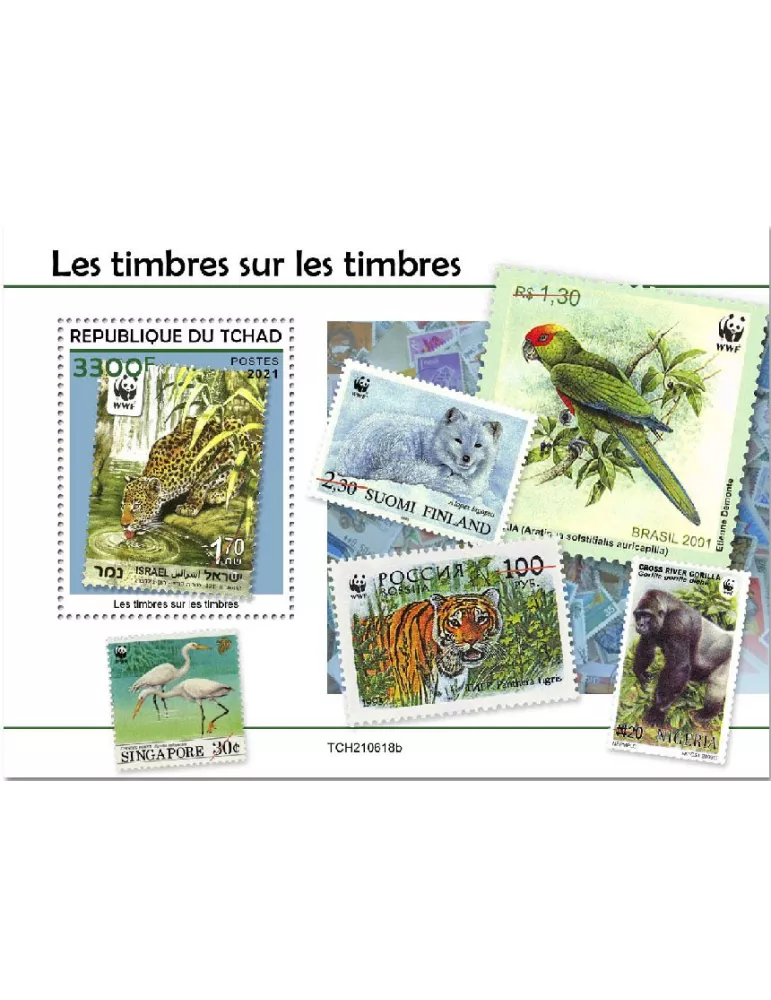 n° 634  - Timbre TCHAD Blocs et feuillets