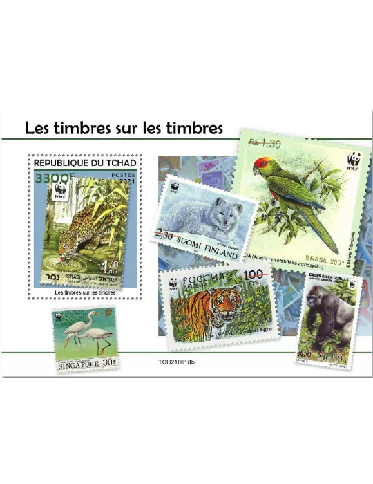 n° 634  - Timbre TCHAD Blocs et feuillets