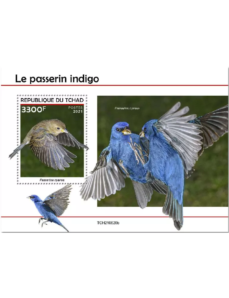 n° 636  - Timbre TCHAD Blocs et feuillets