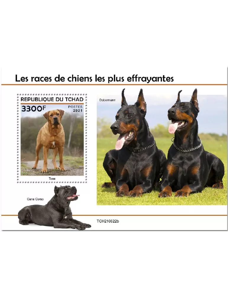 n° 638  - Timbre TCHAD Blocs et feuillets