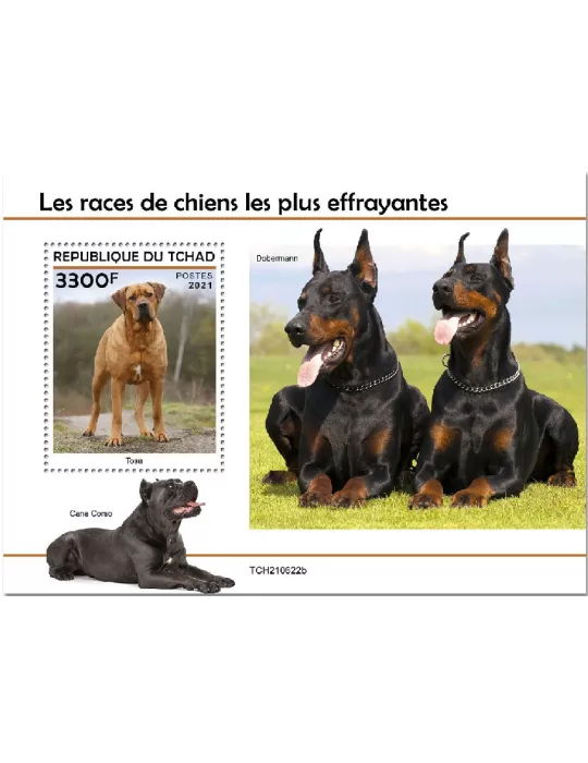 n° 638  - Timbre TCHAD Blocs et feuillets