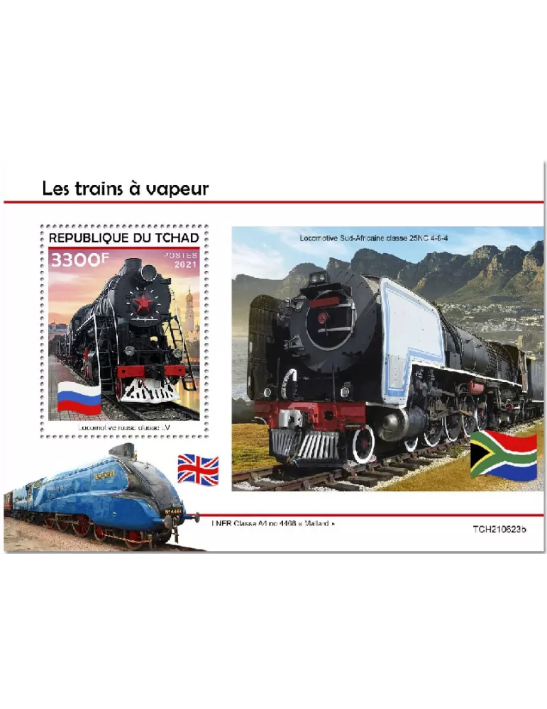 n° 639  - Timbre TCHAD Blocs et feuillets