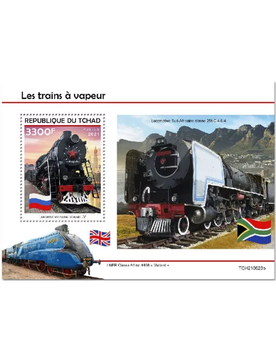 n° 639  - Timbre TCHAD Blocs et feuillets