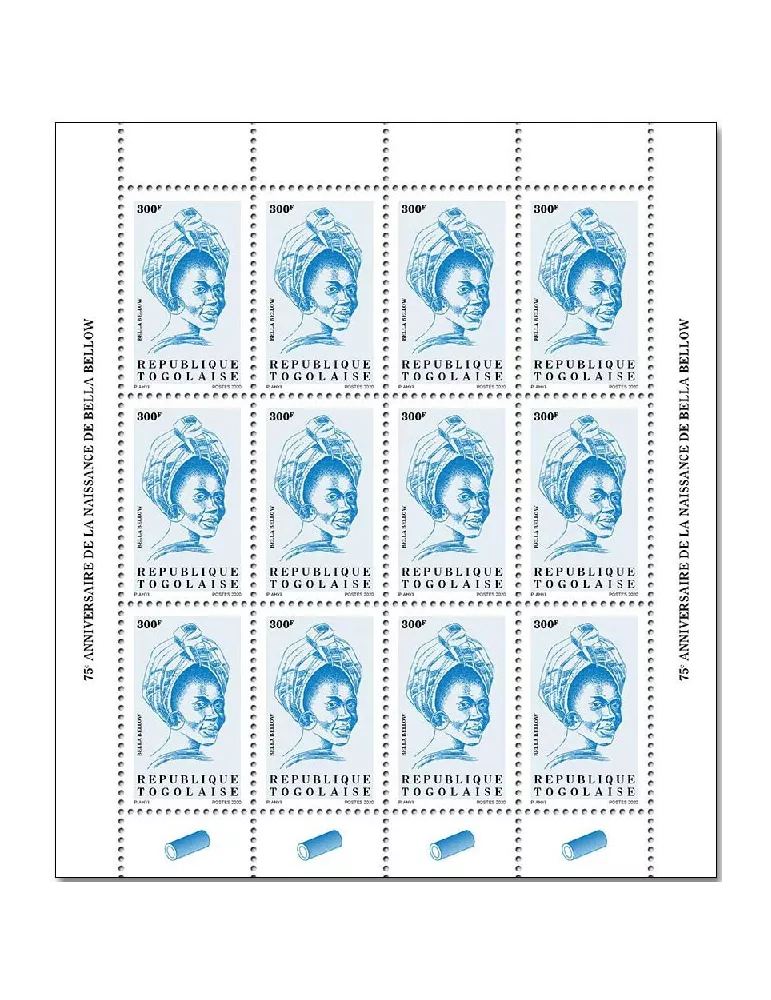 n° 8627  - Timbre TOGO Poste