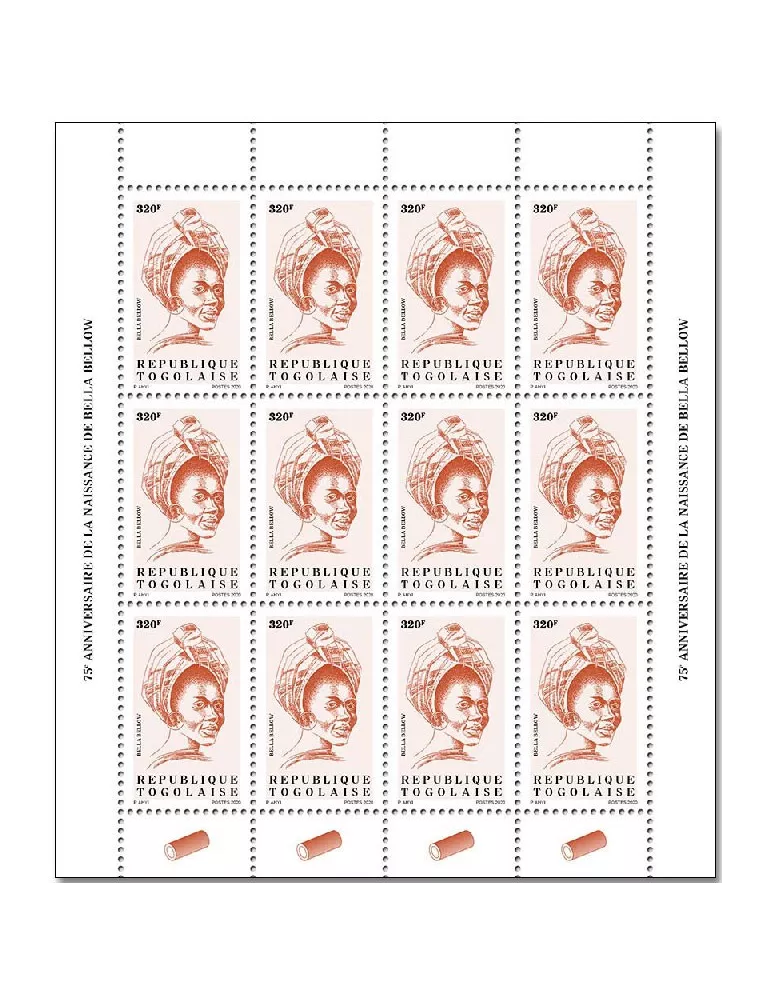 n° 8628  - Timbre TOGO Poste