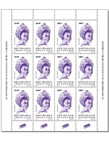 n° 8637  - Timbre TOGO Poste