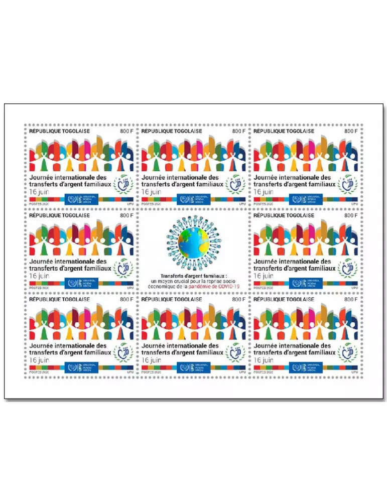 n° F8551  - Timbre TOGO Poste