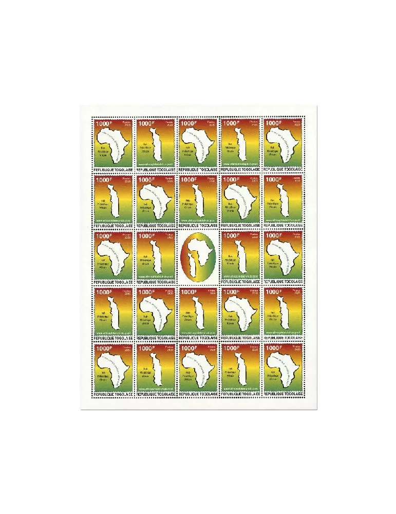 n° F8570  - Timbre TOGO Poste