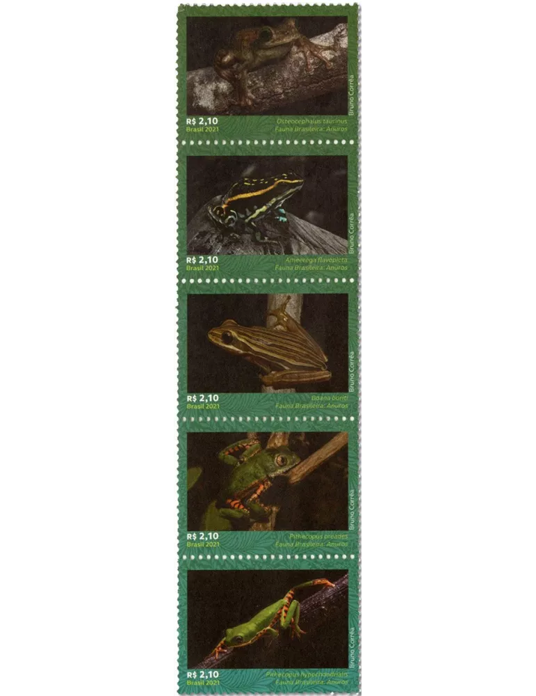 n° 3906/3910 - Timbre BRESIL Poste