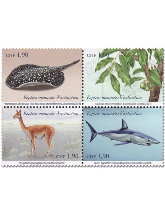 n° 1203/1206 - Timbre ONU GENEVE Poste