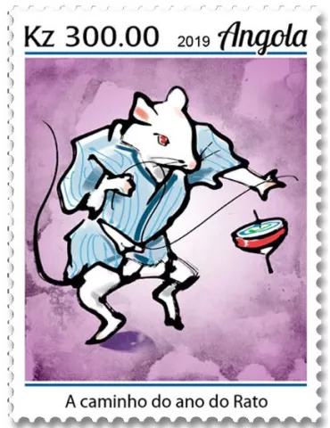 n° 1964/1967  - Timbre ANGOLA Poste 2