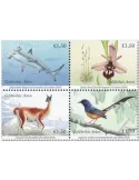 n° 1186/1189 - Timbre ONU VIENNE Poste