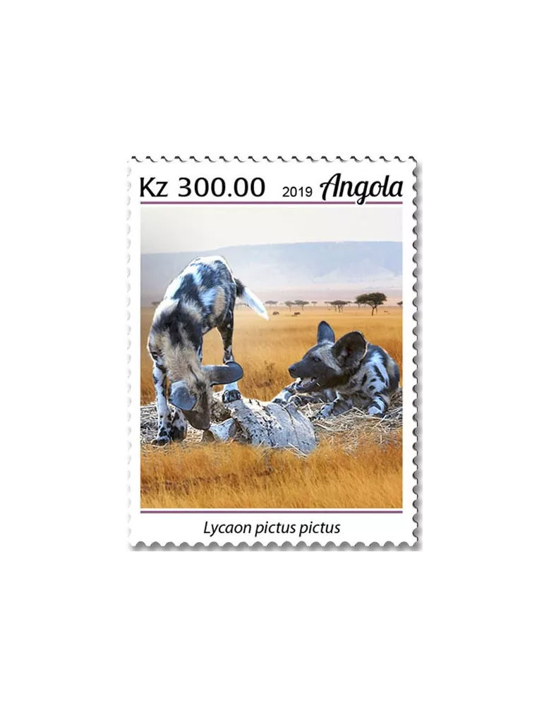n° 2021/2024  - Timbre ANGOLA Poste