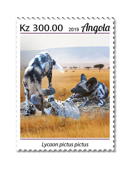 n° 2021/2024  - Timbre ANGOLA Poste
