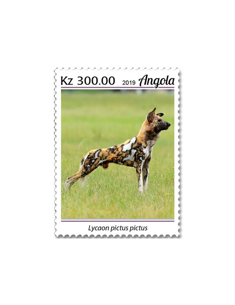 n° 2021/2024  - Timbre ANGOLA Poste