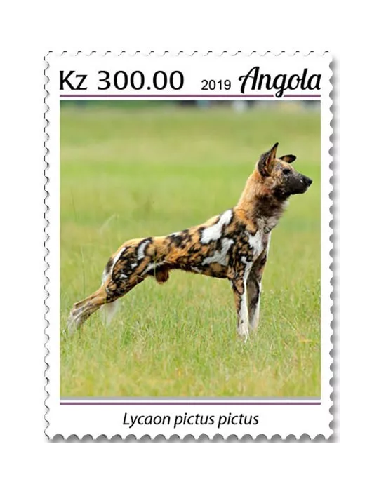 n° 2021/2024  - Timbre ANGOLA Poste