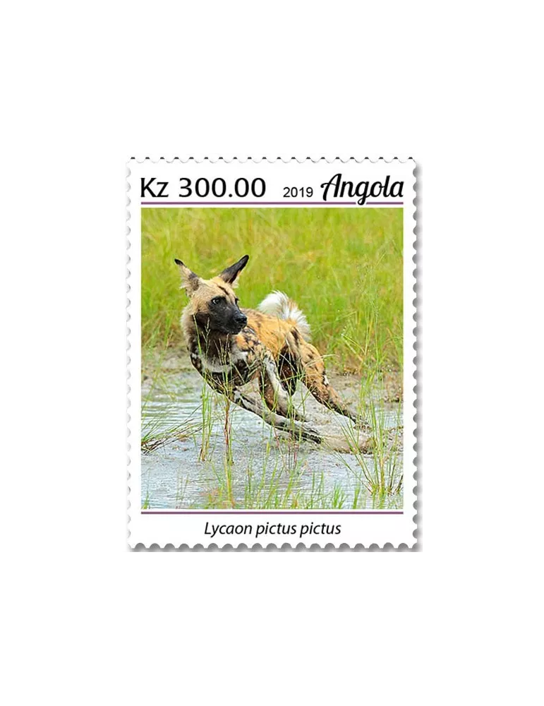 n° 2021/2024  - Timbre ANGOLA Poste