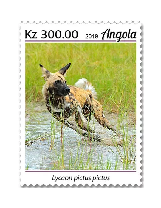 n° 2021/2024  - Timbre ANGOLA Poste