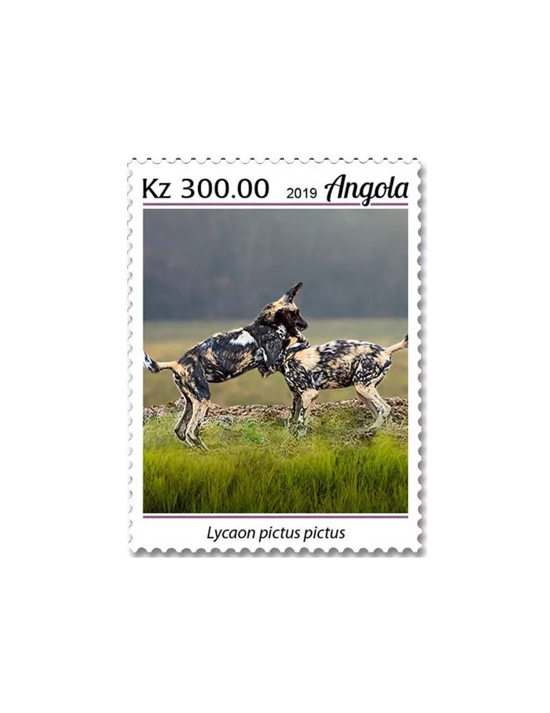 n° 2021/2024  - Timbre ANGOLA Poste