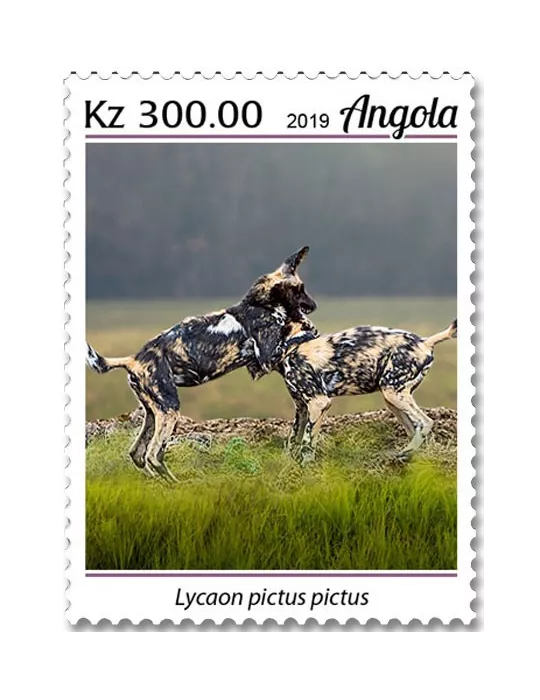 n° 2021/2024  - Timbre ANGOLA Poste