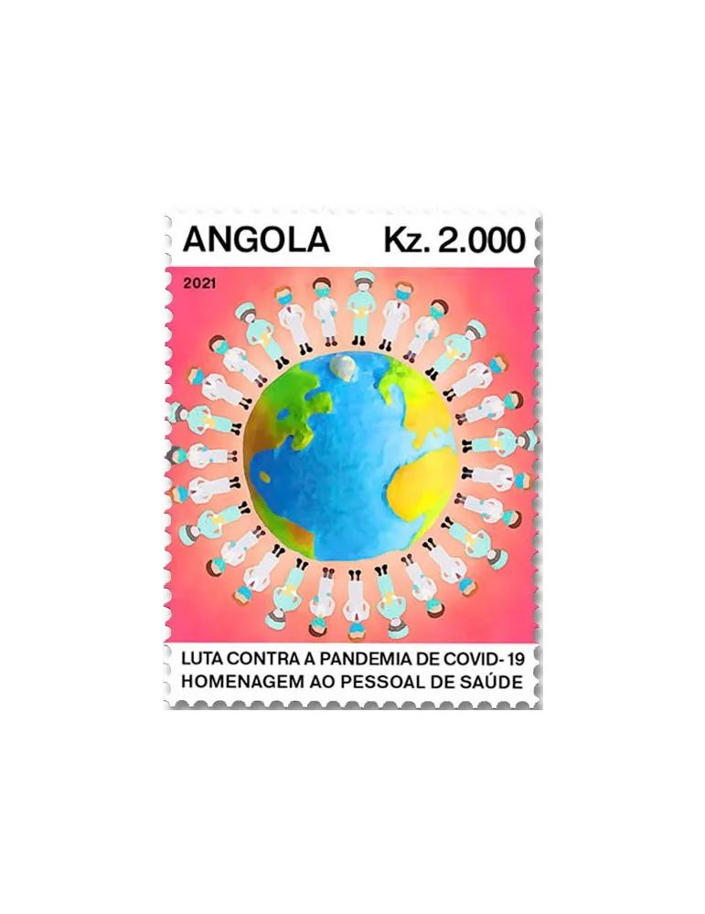 n° 2077/2078  - Timbre ANGOLA Poste