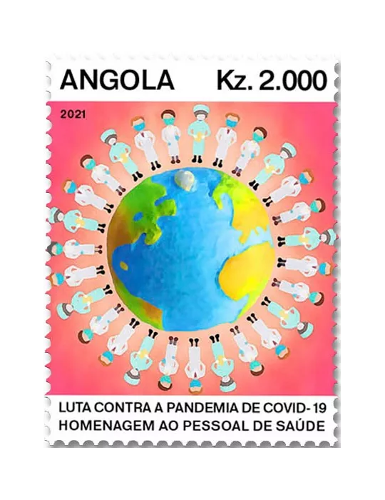 n° 2077/2078  - Timbre ANGOLA Poste
