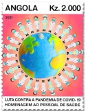 n° 2077/2078  - Timbre ANGOLA Poste