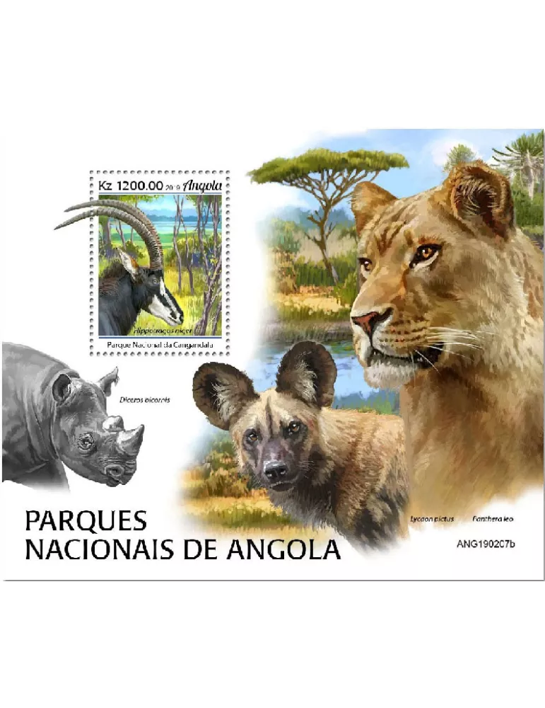 n° 212  - Timbre ANGOLA Blocs et feuillets