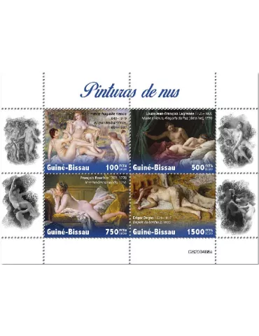 n° 8705/8708  - Timbre GUINEE-BISSAU Poste